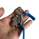 Bộ 2 Van Khóa Cần Xịt ( 1 Ren Trong, 1 Ren Ngoài 14mm ) Hãng Zaki