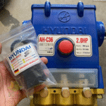 Bộ Phớt Bố Vải Xài Cho Đầu HYUNDAI 2HP ( Ti sứ 30 ) Có 3 Phớt Nhẫn - Ảnh 2