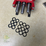 3 Ti INOX đầu xịt thuốc ( Đường kính 22mm , Dài 115mm ) Và Bộ Phớt ( Đầu Xịt 1HP) - Ảnh 2